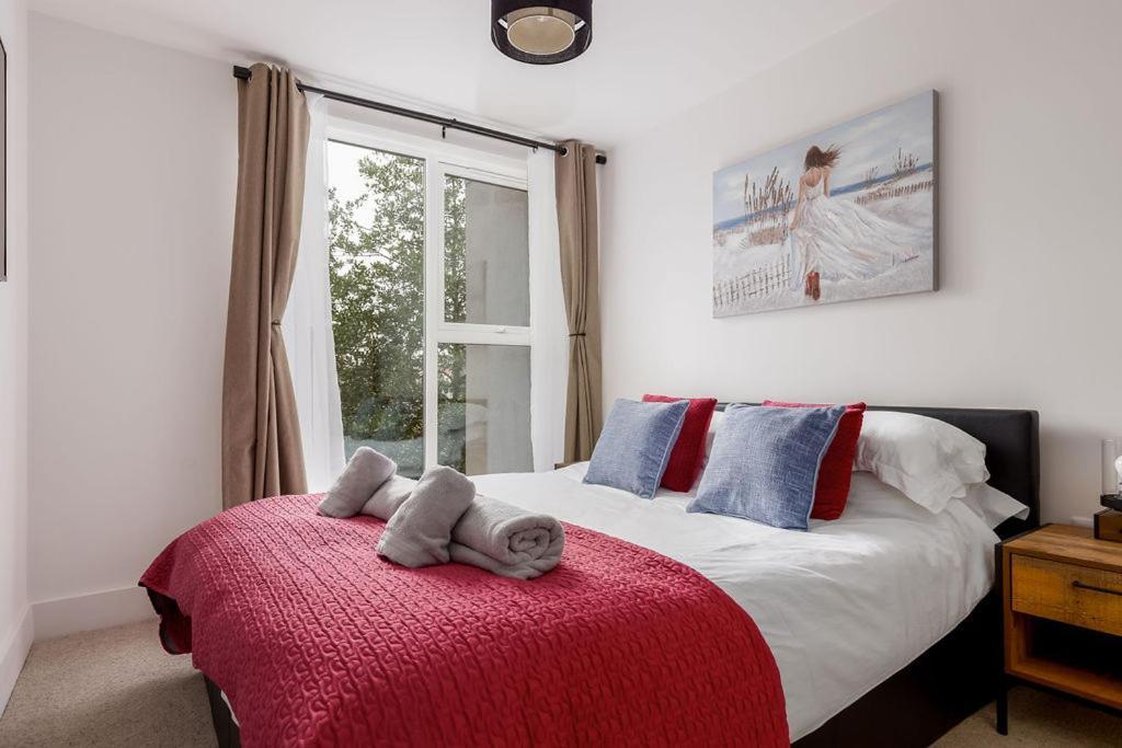 Stylish Town Centre Apartment, W Parking, Nr Beach Bournemouth Esterno foto